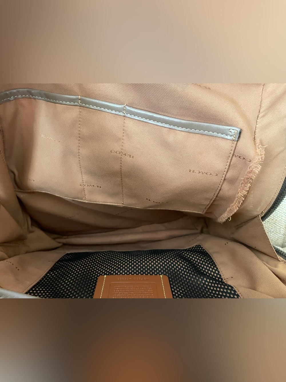 Coach Mens Large Gotham Backpack - Picture 13 of 16